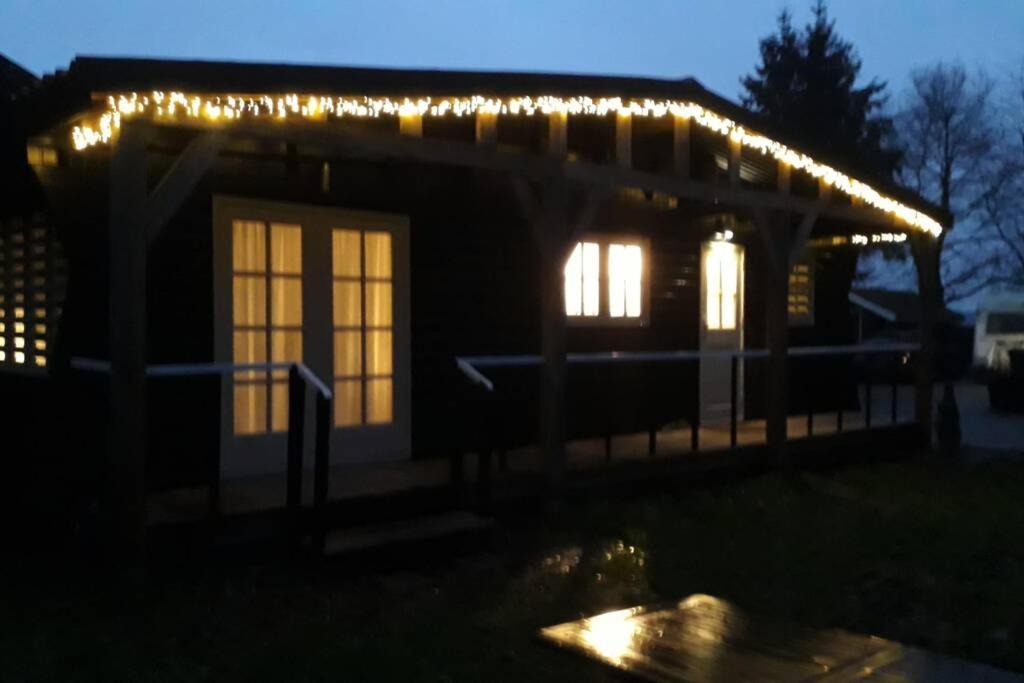 Chalet Het Wollinghuisje Vlagtwedde Buitenkant foto